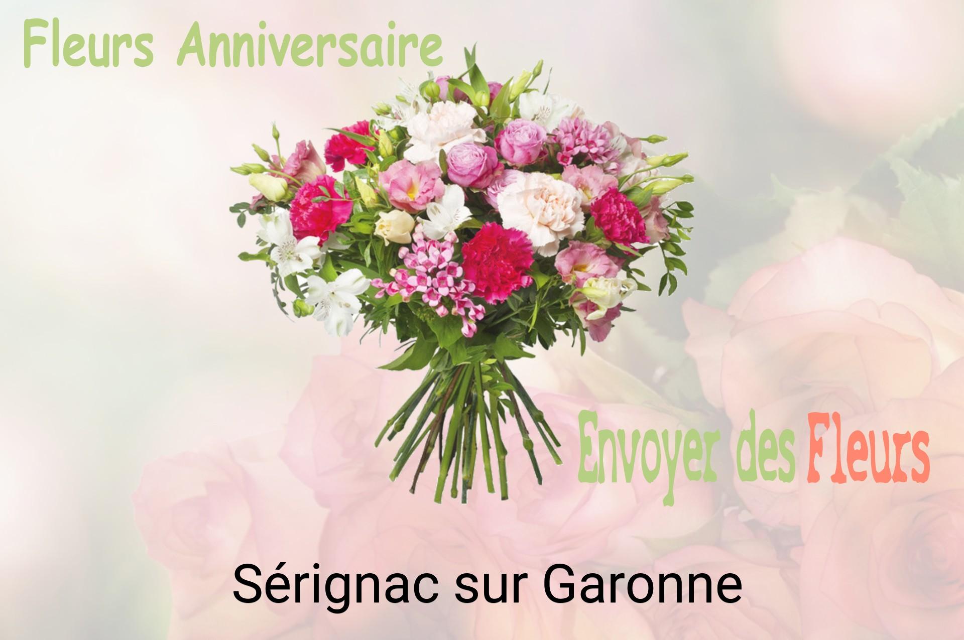 Bouquet de fleurs d’anniversaire livré à Sérignac-sur-Garonne