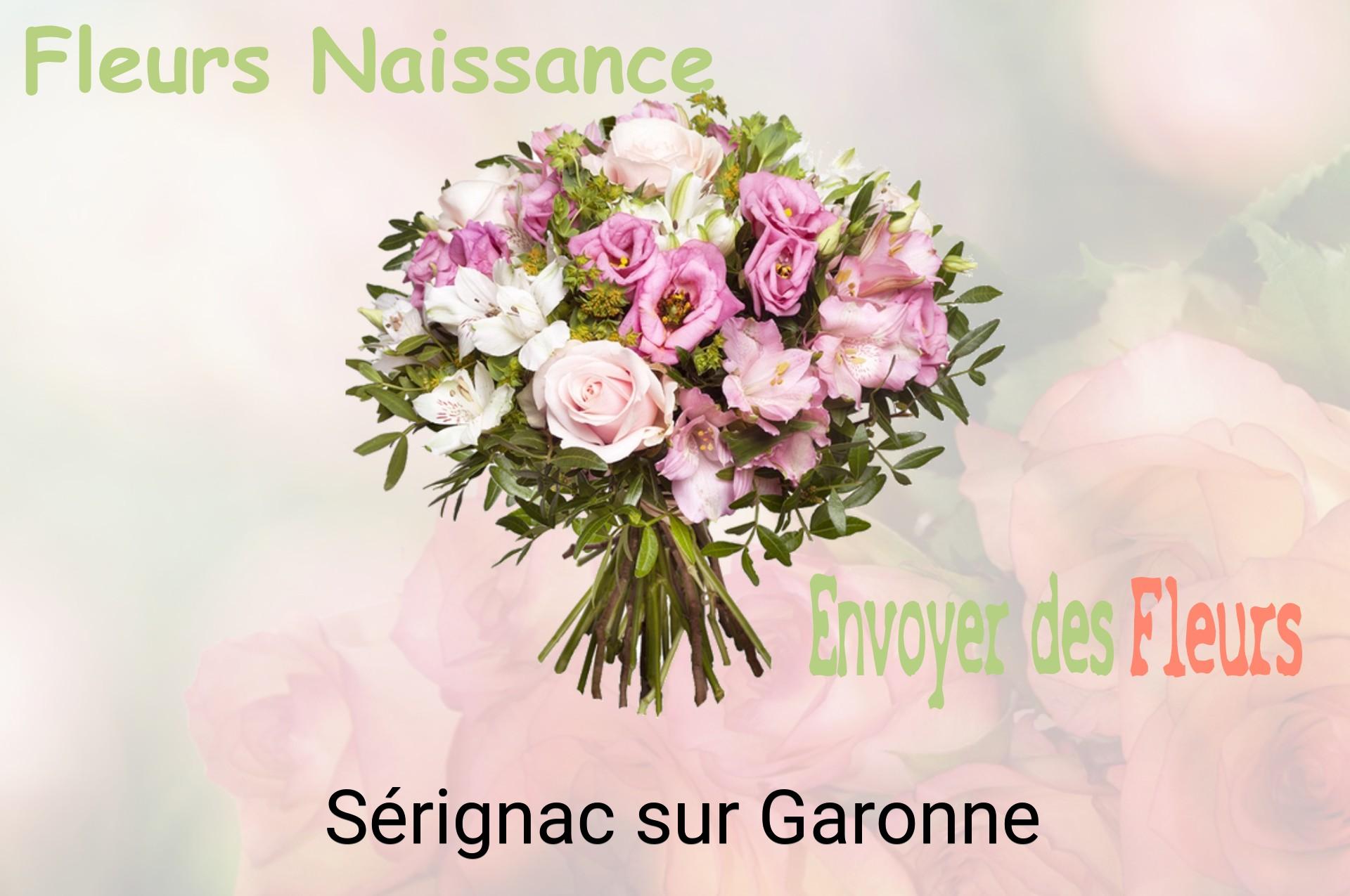 Bouquet de fleurs de naissance livré à Sérignac-sur-Garonne