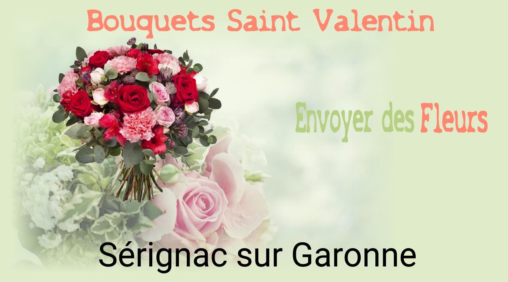 Roses de Saint-Valentin livrées à Sérignac-sur-Garonne